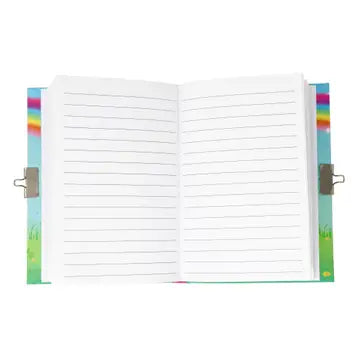 Pink Poppy Stardust Unicorn Lockable Notebook