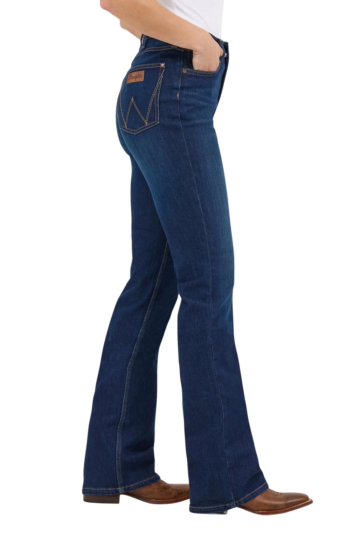 Women’s Kayla High Rise Boot Cut Jean – Rodeo 36" Leg