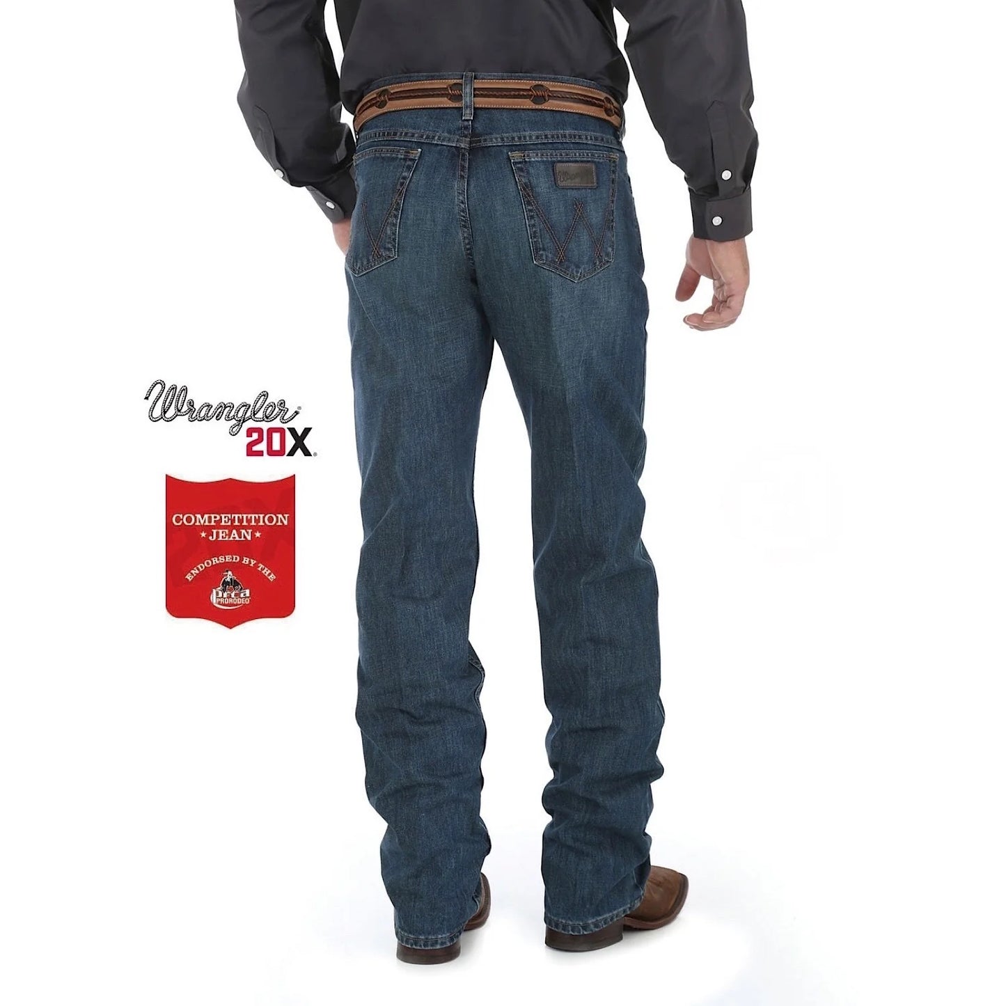 Wrangler - 38" Leg - 20X Competition Men's Jean - River Wash