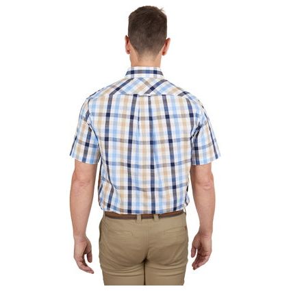 Thomas Cook - Men’s Duke Check 1-Pocket Short Sleeve Shirt