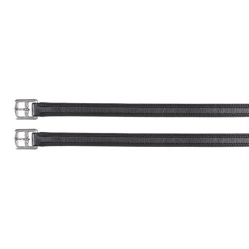 Dura-Tac Synthetic Stirrup Leathers - Childs - Black