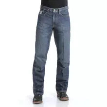 Cinch - 38" Leg Men’s White Label Relaxed Fit Jeans – Dark Stonewash