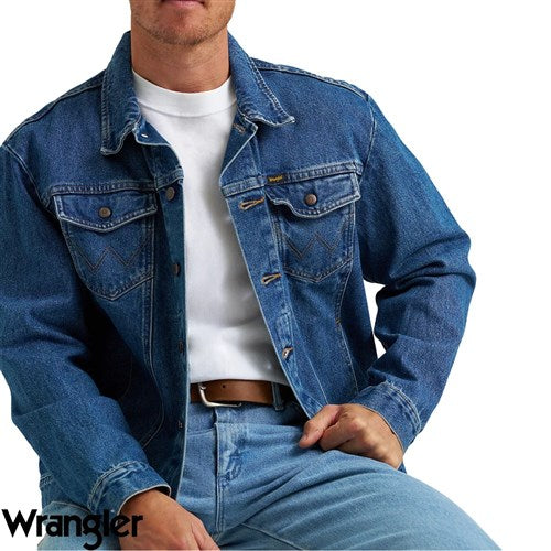 Wrangler Men’s Classic Stonewash Denim Jacket