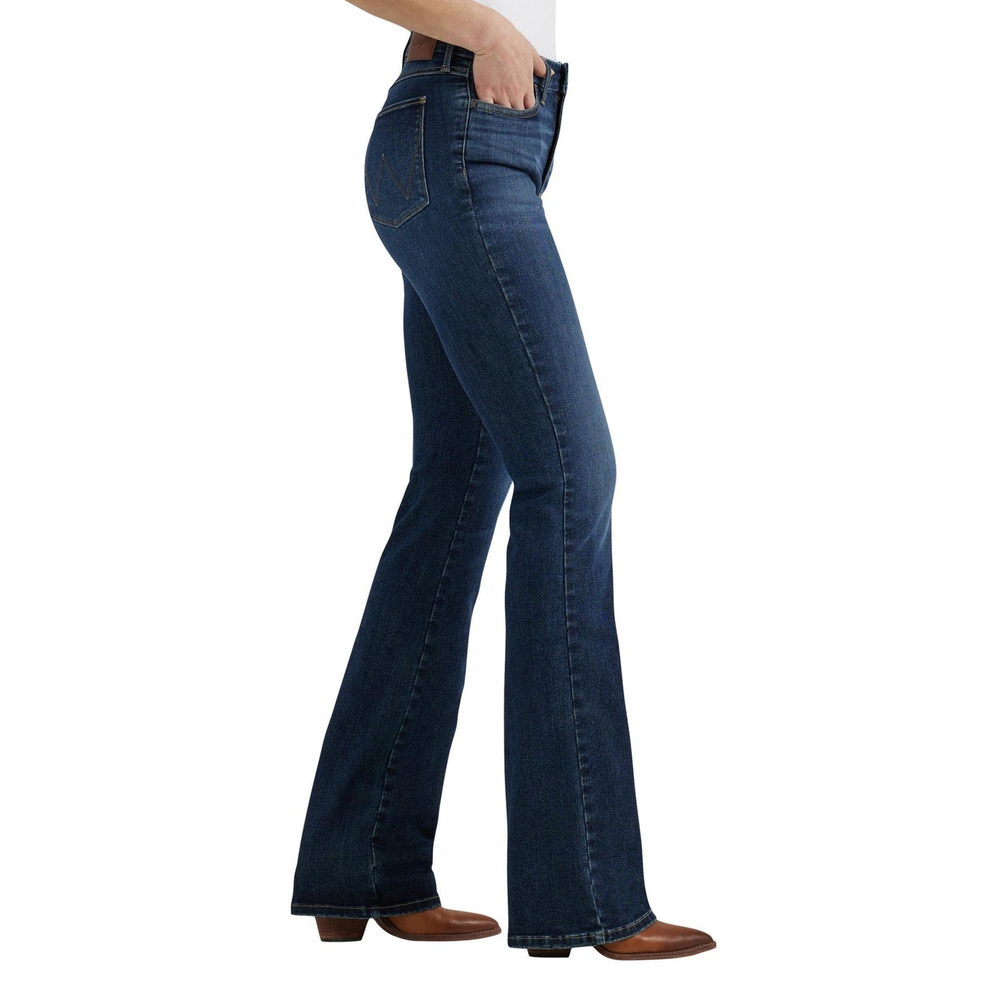 Wrangler Women’s 36" Leg - High-Rise Boot Cut Jean – Bespoke - Lacey