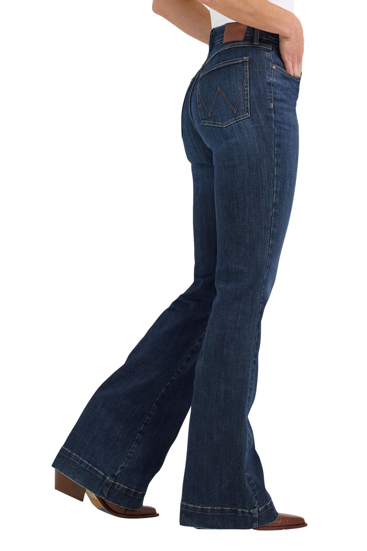 Women’s Alexandra High Rise Trouser Jean – Bespoke 36" Leg