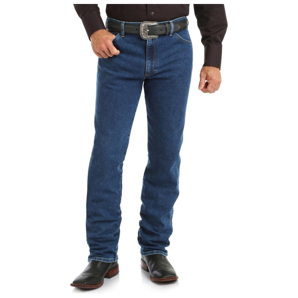 Wrangler Cowboy Cut® - 34" Leg - Original Fit Active Flex Jean – Stonewash