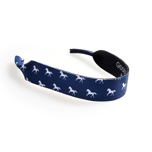Sunglass Strap – Blue Horse
