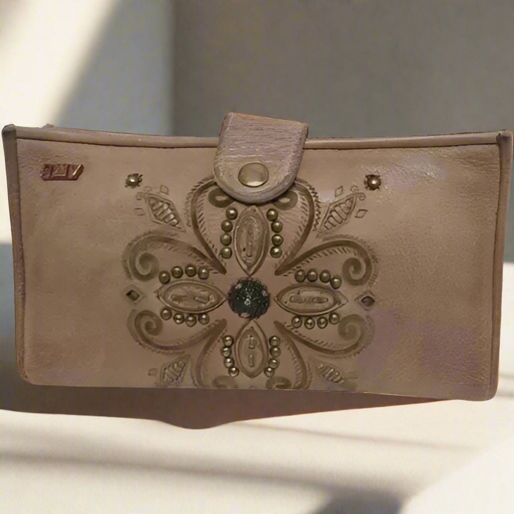 Raya Wallet – Taupe Tan