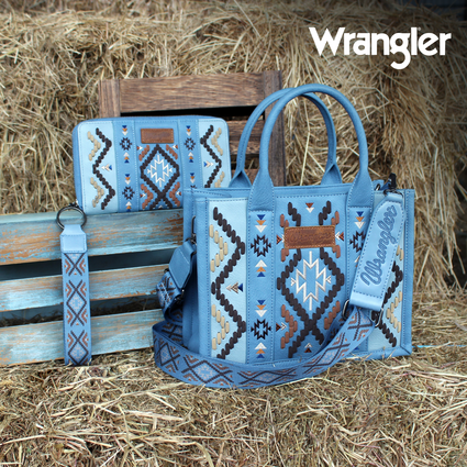 Wrangler Arizona Crossbody Bag - Blue