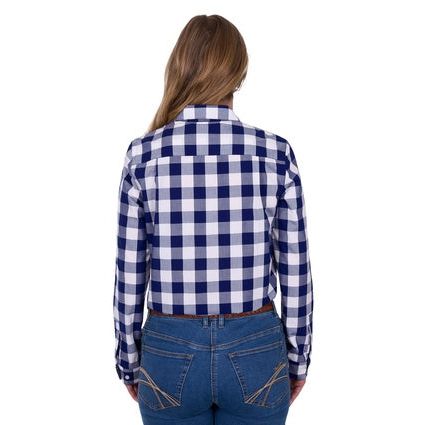 Thomas Cook - Women’s Scarlet Tab Long Sleeve Shirt – Navy/White
