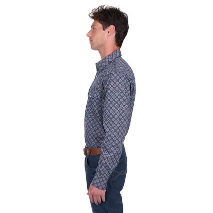 Pure Western - Men’s Douglas Print Western Long Sleeve Shirt