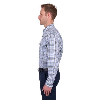 Thomas Cook Men’s Eric Check 2-Pocket Long Sleeve Shirt