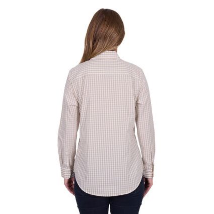 Hard Slog - Women's Sara Half Placket Long Sleeve Shirt