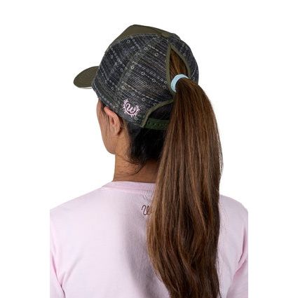 Wrangler - Piper High Profile Ponytail Trucker Cap