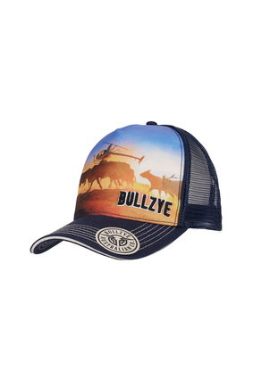 Bullzye Outback High-Profile Trucker Cap