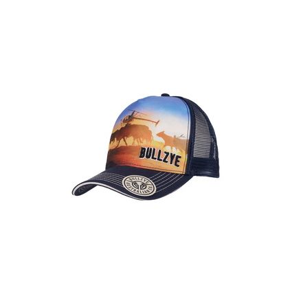 Bullzye Outback High-Profile Trucker Cap