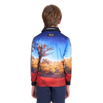 Bullzye Boy’s Road Train Long Sleeve Tee