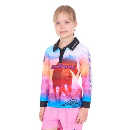 Bullzye Girl’s Gallop Long Sleeve Tee