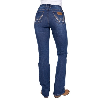 Wrangler Women’s Laura High Rise Boot Cut Jean – Bailey