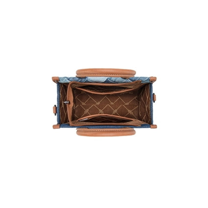 Wrangler Denim Patchwork Crossbody Bag