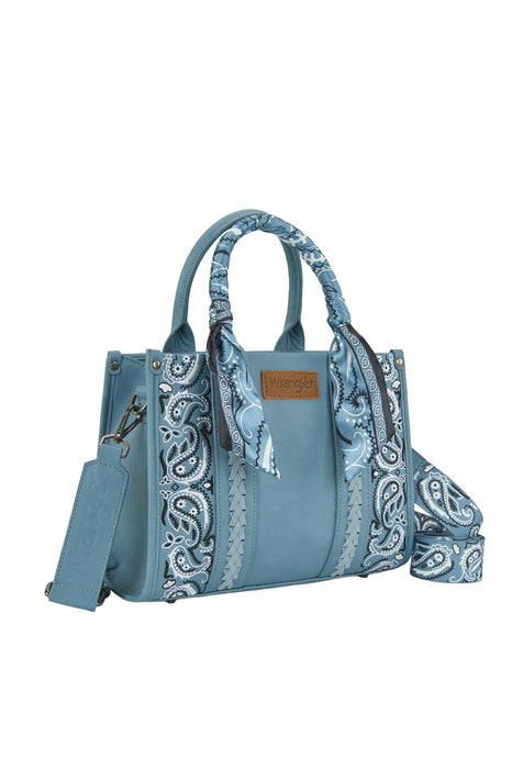Wrangler® Paisley Crossbody Bag - Blue