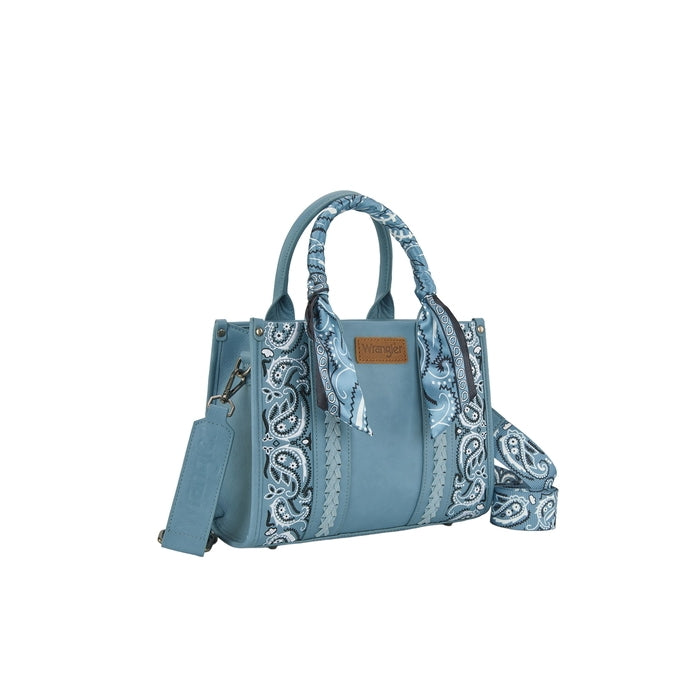 Wrangler® Paisley Crossbody Bag - Blue
