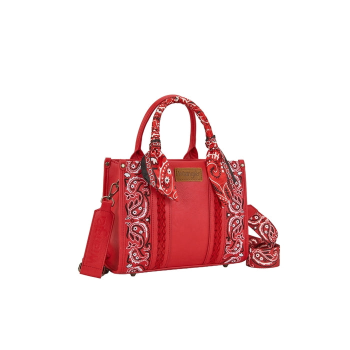 Wrangler® Paisley Crossbody Bag - Red