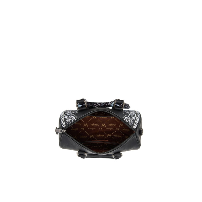 Wrangler® Paisley Barrel Bag - Black