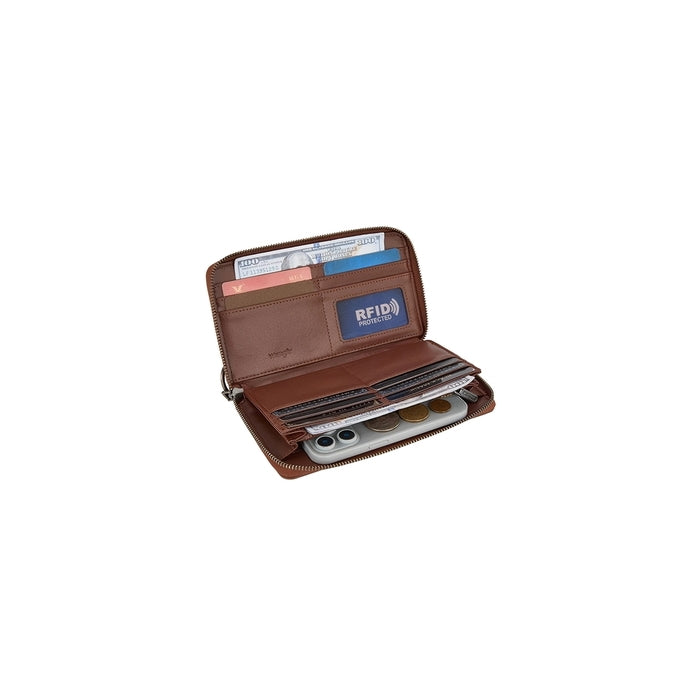 Wrangler® Paisley Wallet - Tan