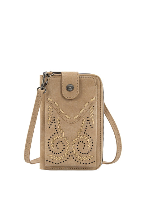 Wrangler® Swirl Phone Wallet Bag - Natural
