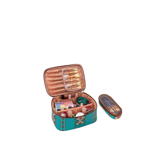 Wrangler® Travel Cosmetic Bag - Turquoise