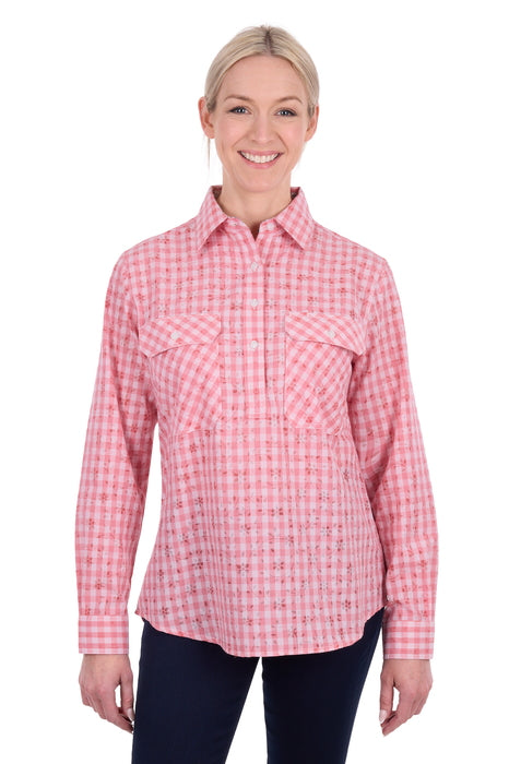 Women’s Raquel Half Placket Long Sleeve Shirt
