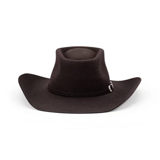 Flinders Billabong Wool Felt Hat - Brown