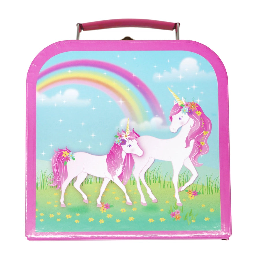 Pink Poppy Stardust Unicorn Tin Tea Set – Limited Edition (6 Piece Set)