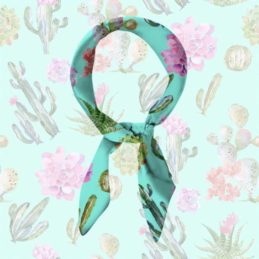 Pure Dust Cotton Scarf - Desert Blooms