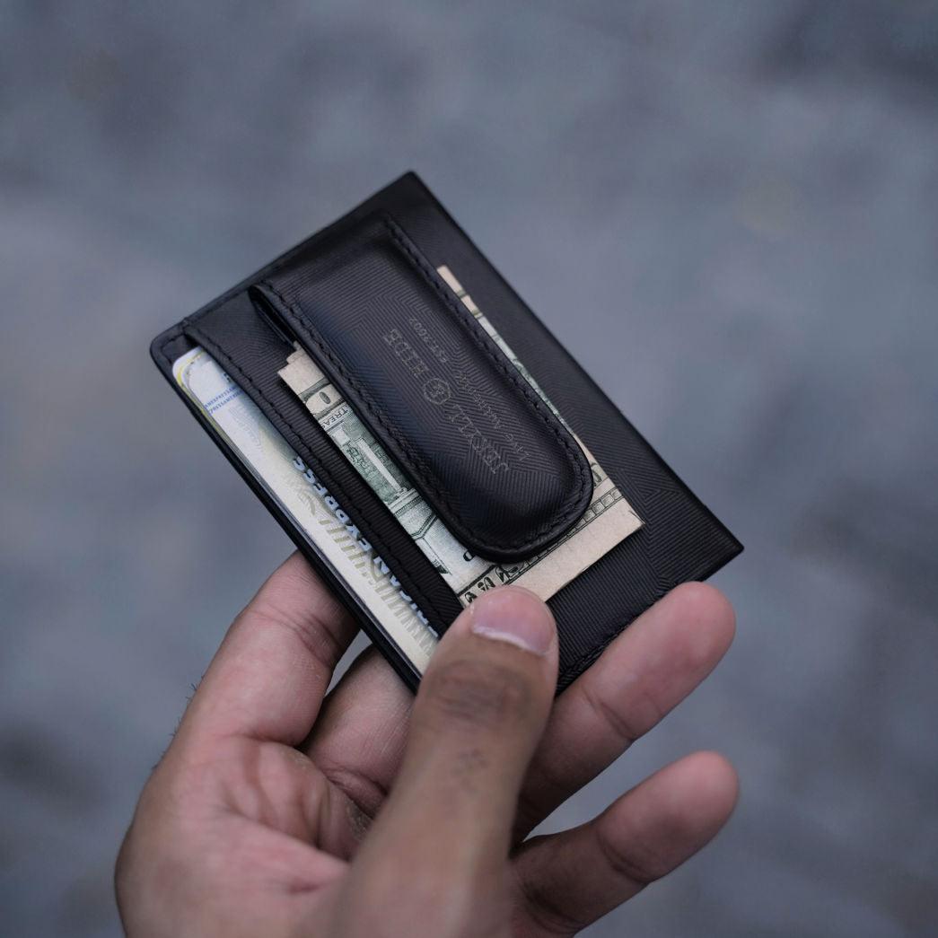 Jekyll & Hide - Money Clip & Card Holder - Black
