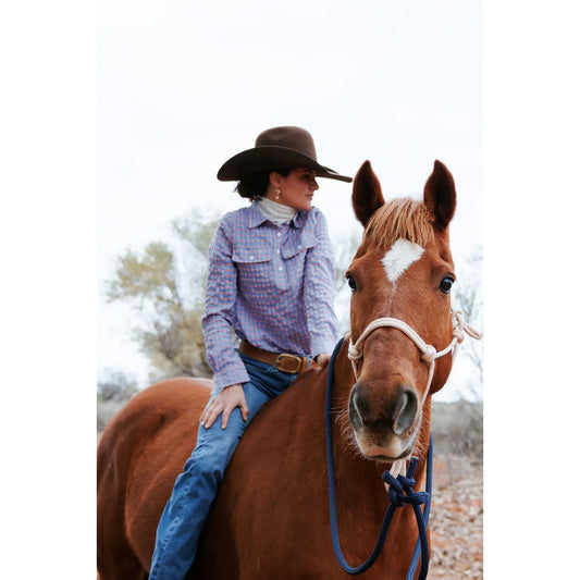 Black Colt Work Shirt – Pink & Blue Check