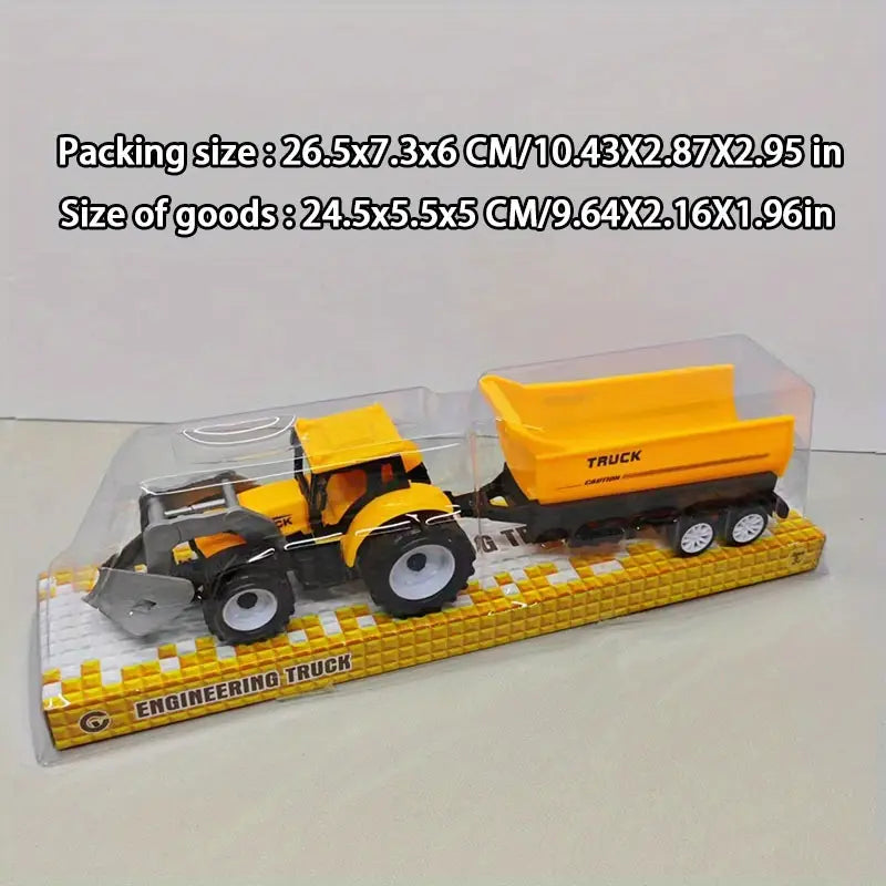 Children’s Toy Truck with Bucket – Yellow