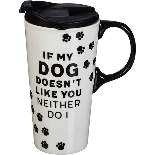 Ceramic Travel Cup Gift Box – My Dog Doesn’t Like You