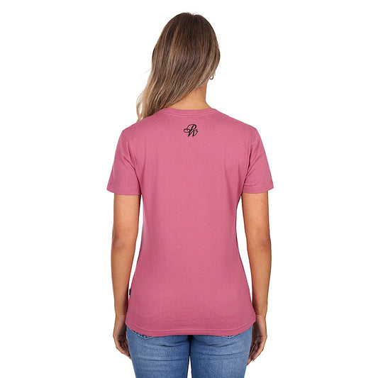 Pure Western Women’s Trinity T-Shirt – Raspberry