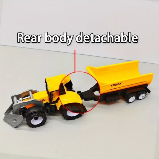 Children’s Toy Truck with Bucket – Yellow
