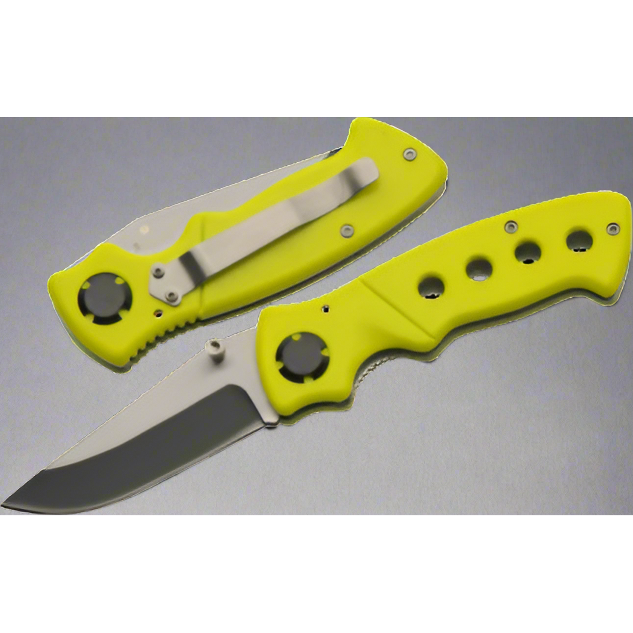 Yellow Folder Knife – 108mm Closed