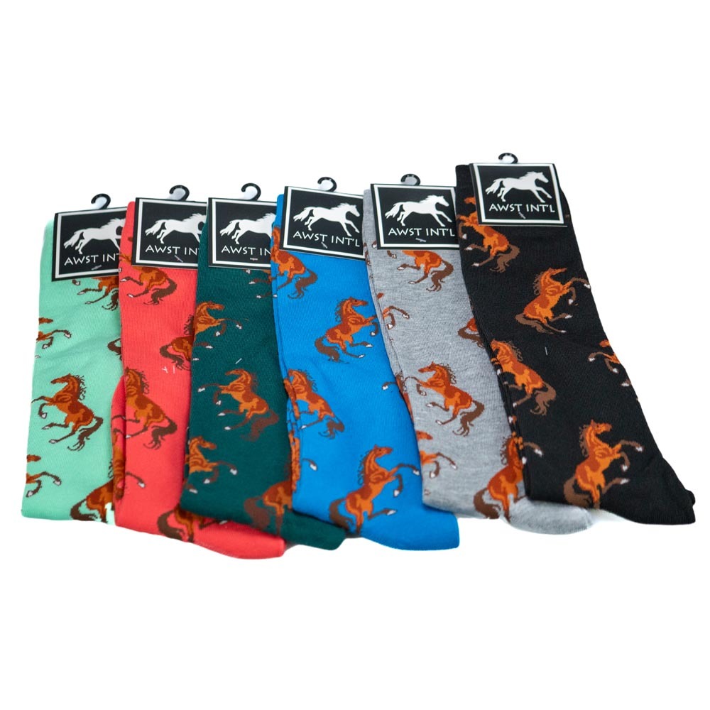 Ladies "Lila Bay Horses" Knee Socks