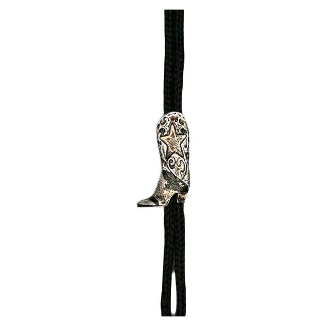 Western Star Boot Bolo Tie