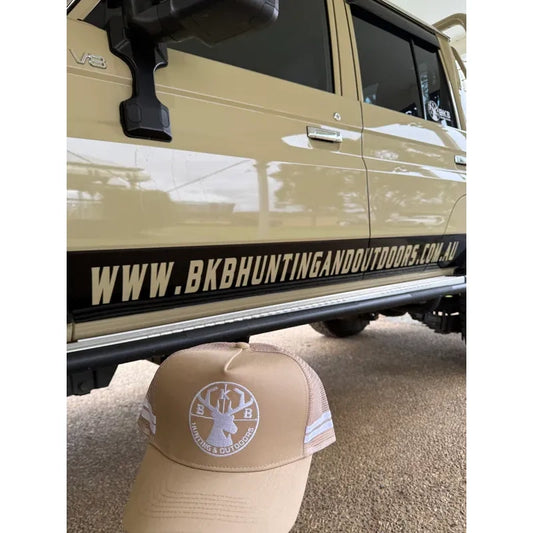 Beige BKB Trucker Cap
