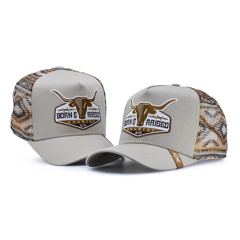 Bourke High Profile Trucker – Cream