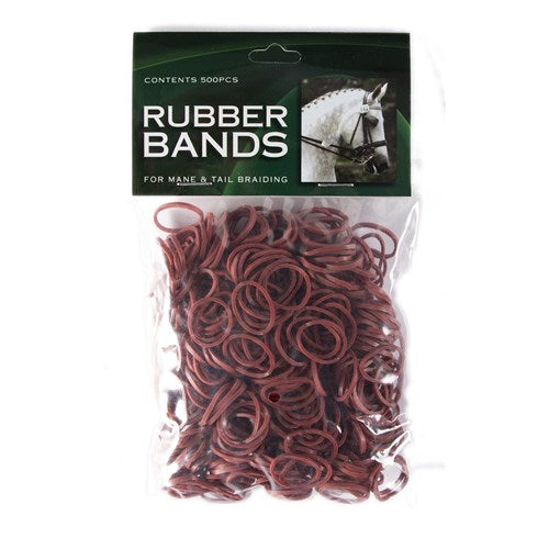 🐴 Showmaster Mane Braid Rubber Bands – 500 Pack