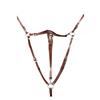 PVC Stockman's Breastplate - Brown