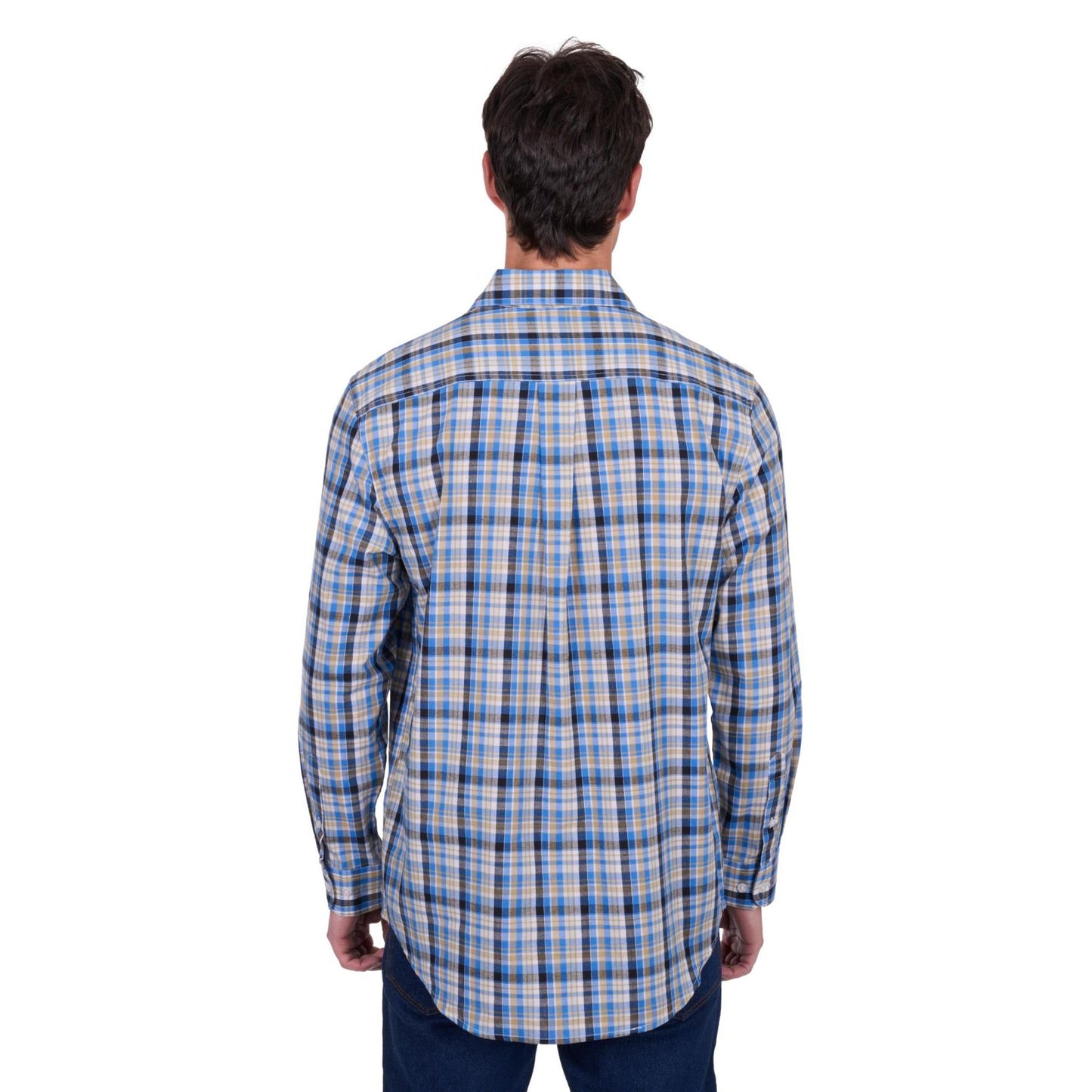 Hard Slog Men’s Gibson Half Placket Long Sleeve Shirt