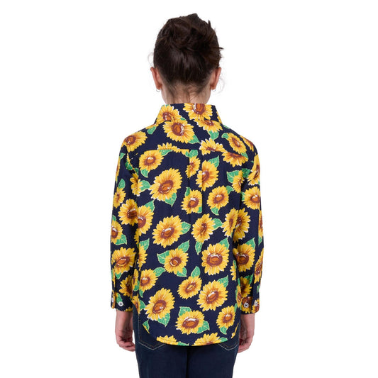 Hard Slog Kid’s Ally Half Placket Long Sleeve Shirt